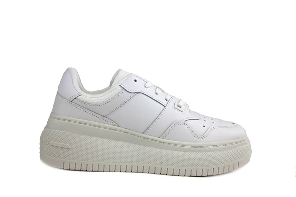 Tommy Hilfiger Tommy Hilfiger Retro Basket Flatform Sneaker White