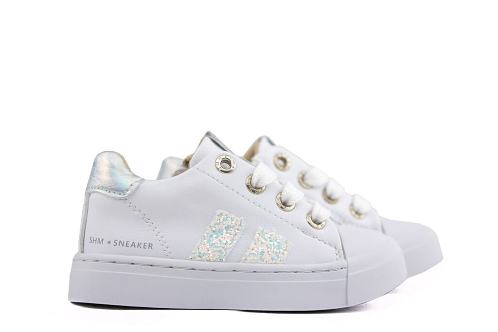 Shoesme Shoesme Sneaker White Silver