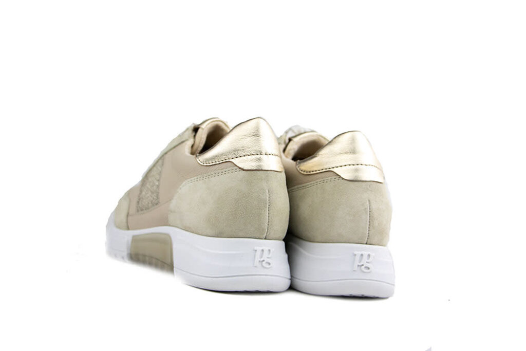 Paul Green Paul Green Sneaker Ivory Biscuit Suede Calf