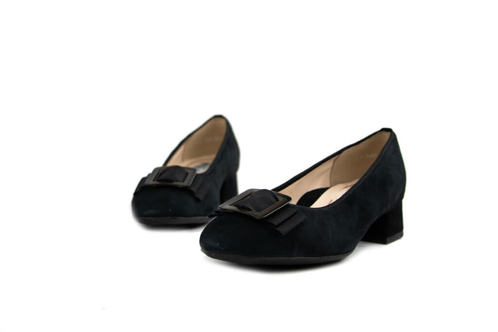 Ara Ara Pump Black Suede