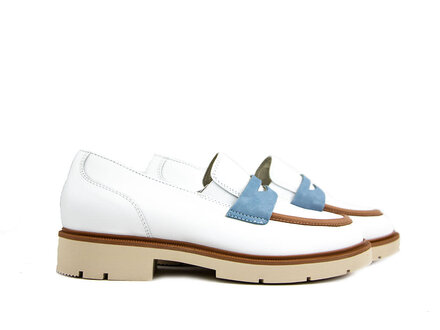 DL-Sport DL Sport Loafer Vitello Bianco DL-Sport DL Sport Loafer Vitello Bianco