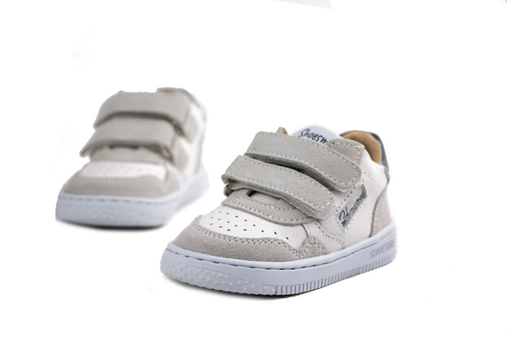 Shoesme Shoesme Babyproof Sneaker Klittenband White Jeans Blue