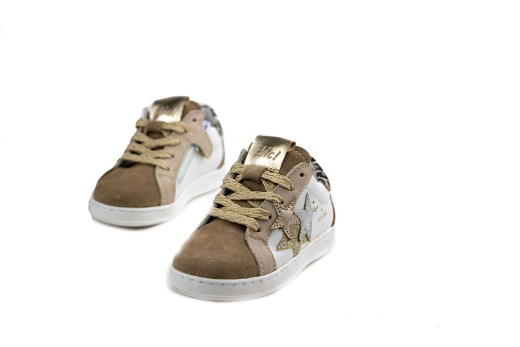 CLIC Clic Sneaker Blanco Corda Leopard