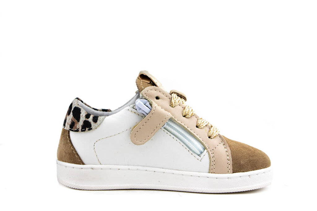 CLIC Clic Sneaker Blanco Corda Leopard