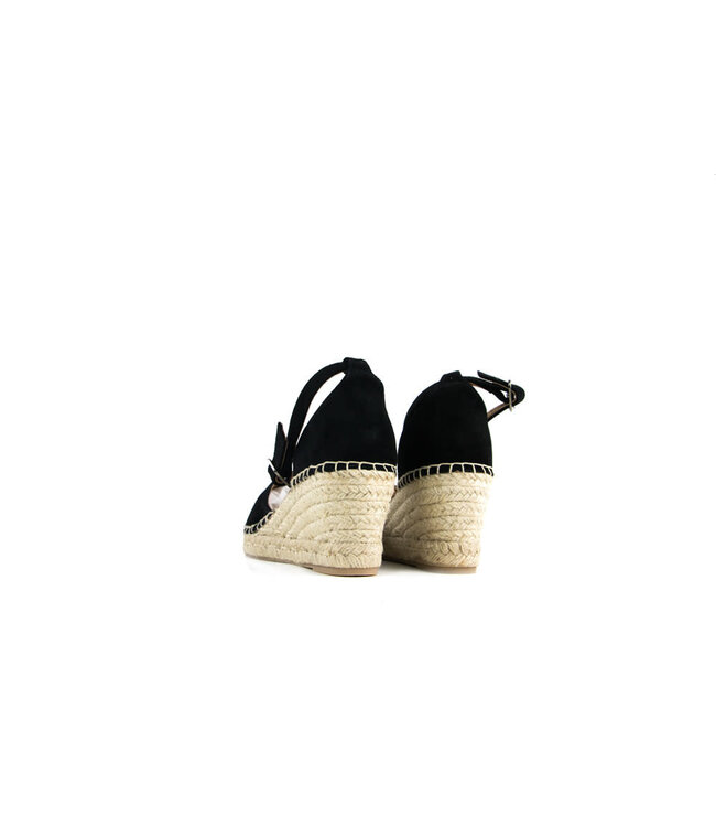 Via Vai Espadrilles Flora Braid Sierra Nero