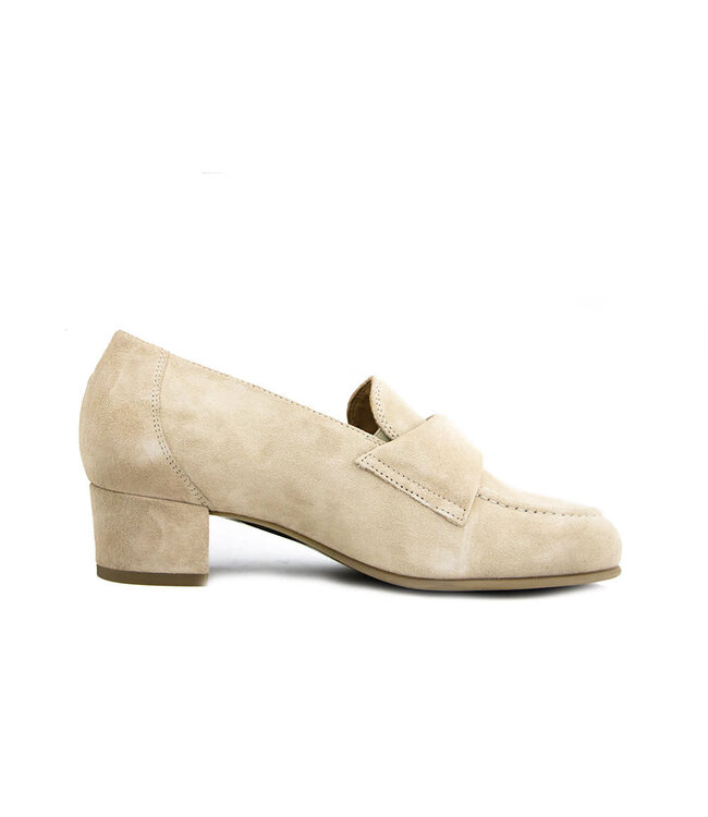 Durea Pump Licht Taupe Suede