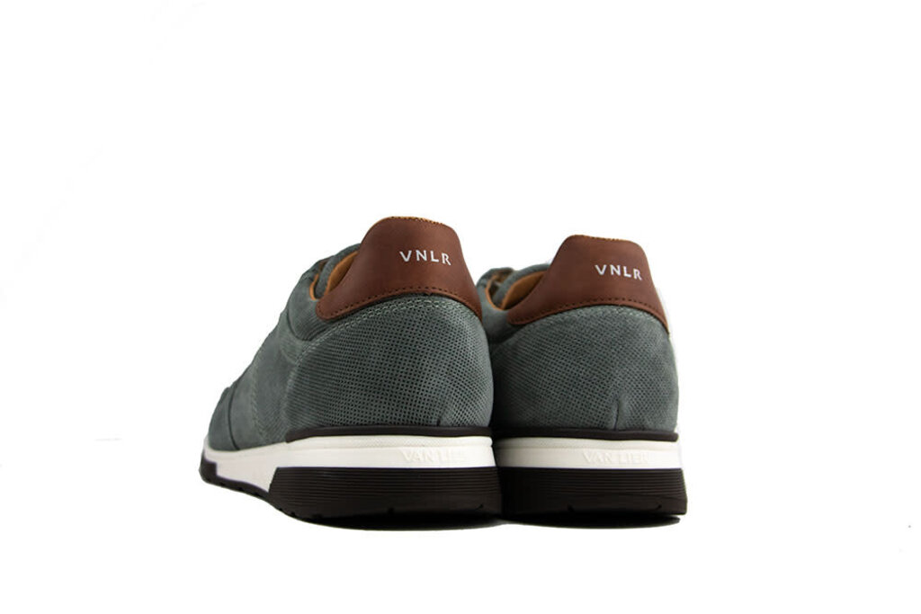 Van Lier Van Lier Sneaker Positano Grijs Blauw Suede