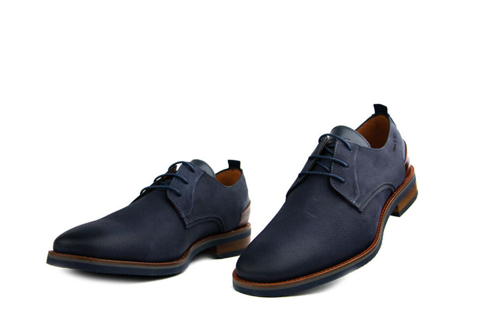 Van Lier Van Lier Veter Amalfi Navy Blauw Nubuck