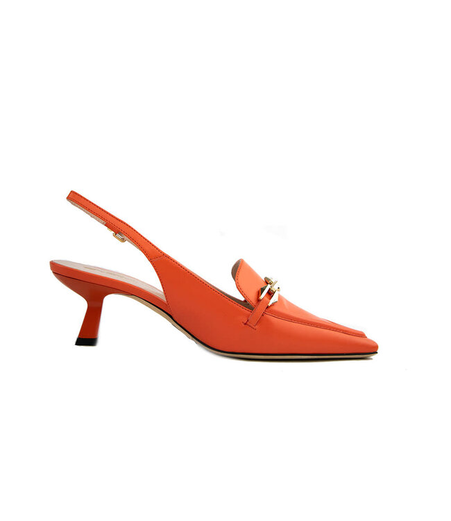 Eva Luna Slingback Arancia Nappa