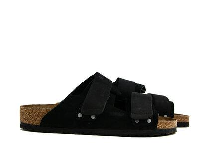 Birkenstock Birkenstock Uji Nubuck Suede Black Birkenstock Birkenstock Uji Nubuck Suede Black