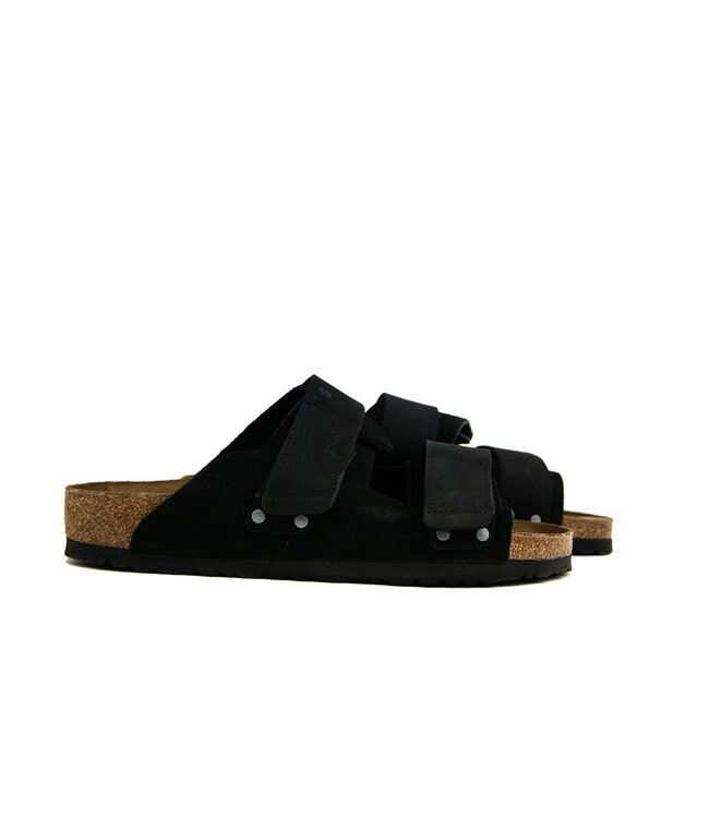 Birkenstock Uji Nubuck Suede Black