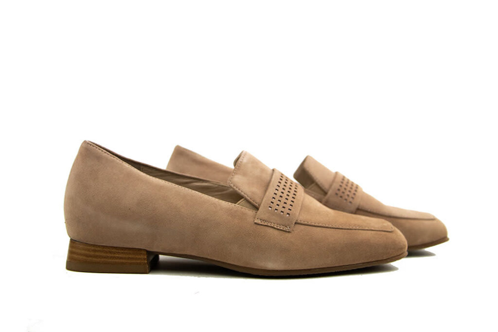 Hassia Hassia Loafer Cappuccino Suede Perlato Napoli