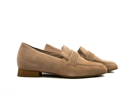 Hassia Hassia Loafer Cappuccino Suede Perlato Napoli H