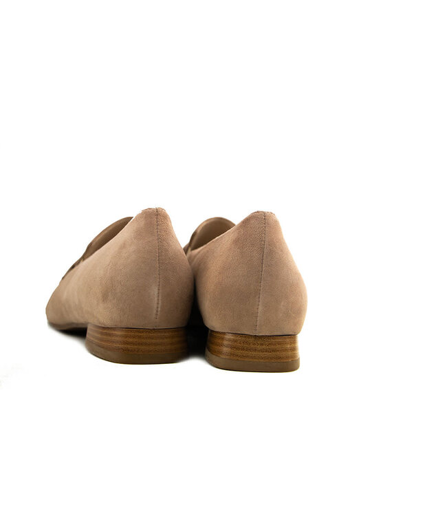 Hassia Loafer Cappuccino Suede Perlato Napoli