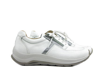 Wolky Wolky Sneaker Comrie Torello White Silver Wolky Wolky Sneaker Comrie Torello White Silver