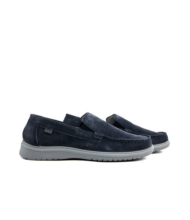 Ara Loafer Jeans Grey Suede