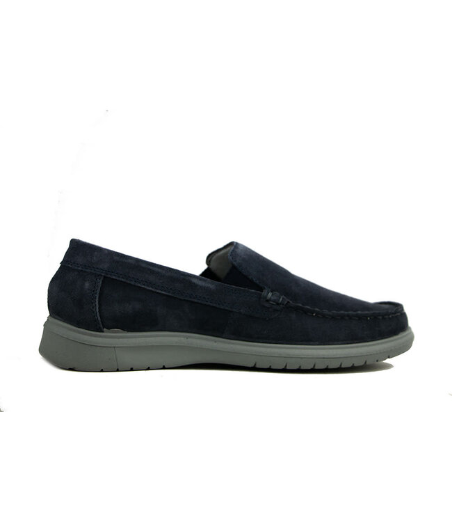 Ara Loafer Jeans Grey Suede