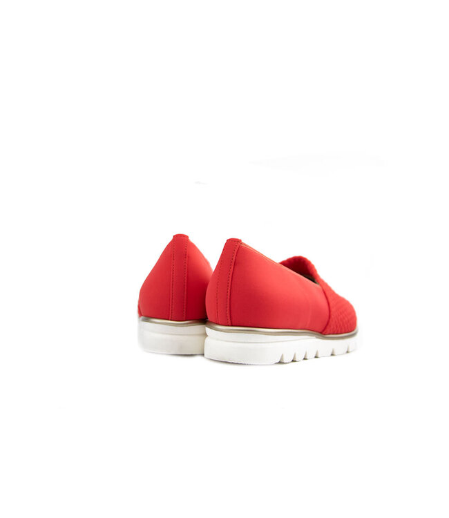 Hassia Loafer Koralle Hexagon Stretch Pisa