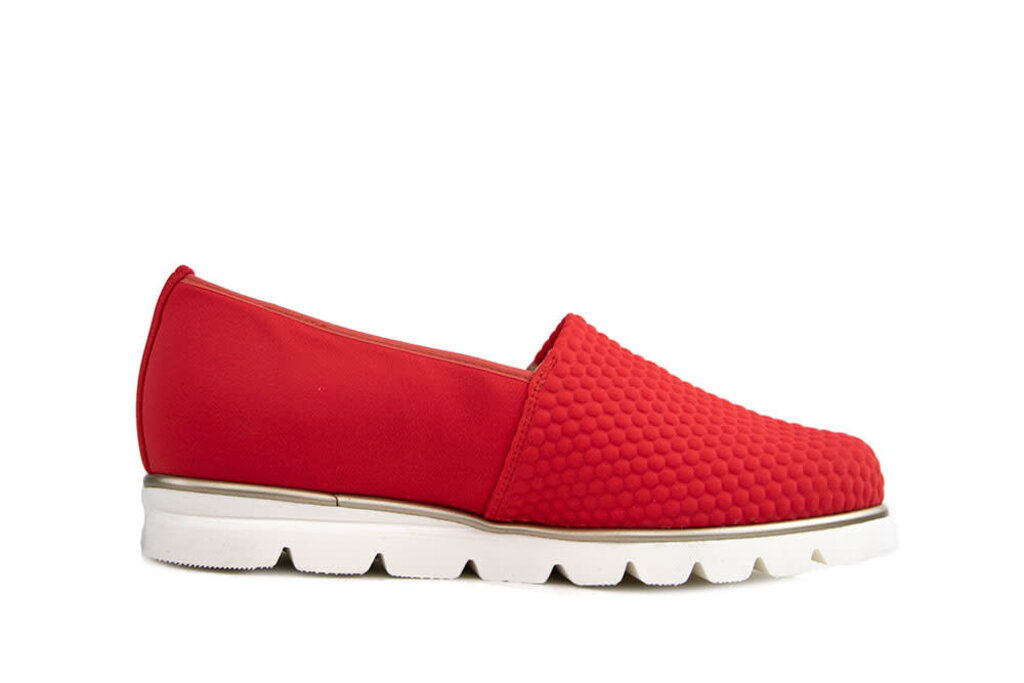 Hassia Hassia Loafer Koralle Hexagon Stretch Pisa