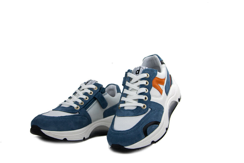 Develab Develab Sneaker Blue Orange Combi