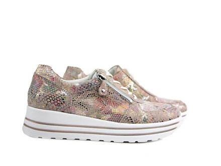 Waldläufer Waldlaufer Sneaker Lana Eclis Rosa Lightgold H Waldläufer Waldlaufer Sneaker Lana Eclis Rosa Lightgold H