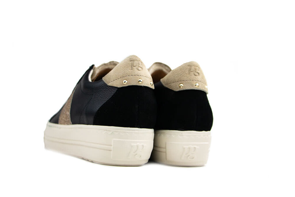 Paul Green Paul Green Sneaker Black Calf Suede