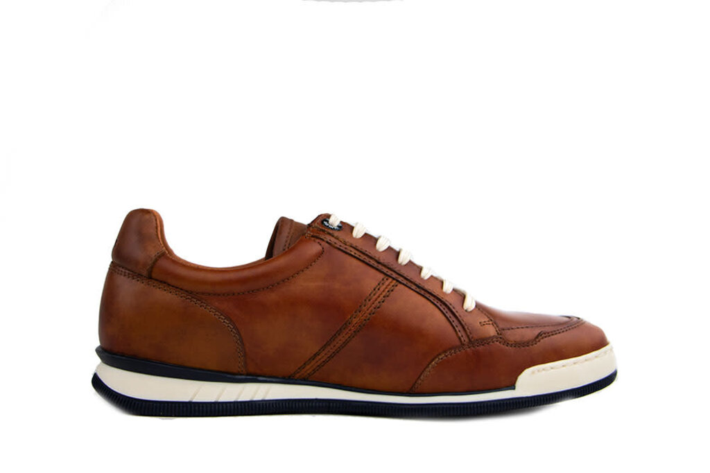 Van Lier Van Lier Sneaker Magnus Cognac Leer