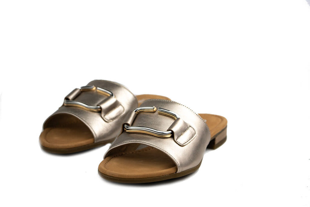 Gabor Gabor Slipper Puder Satin Metallic