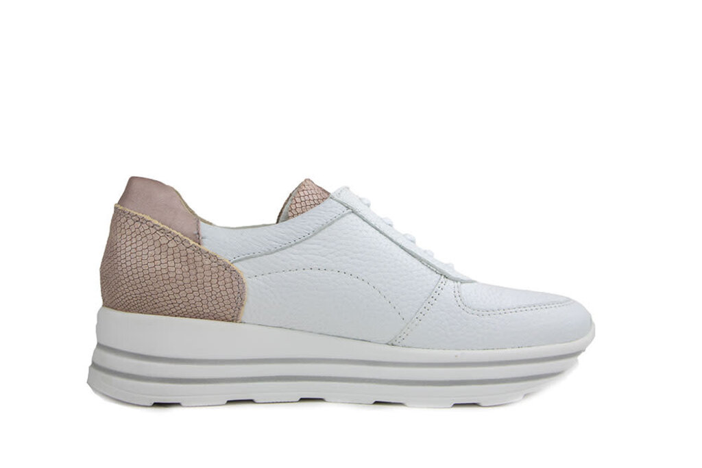 Waldläufer Waldlaufer Sneaker Lana Weiss Skin Apricot