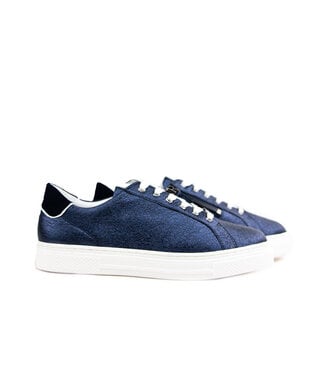 Hassia Hassia Sneaker Blue Weiss Crinkle H
