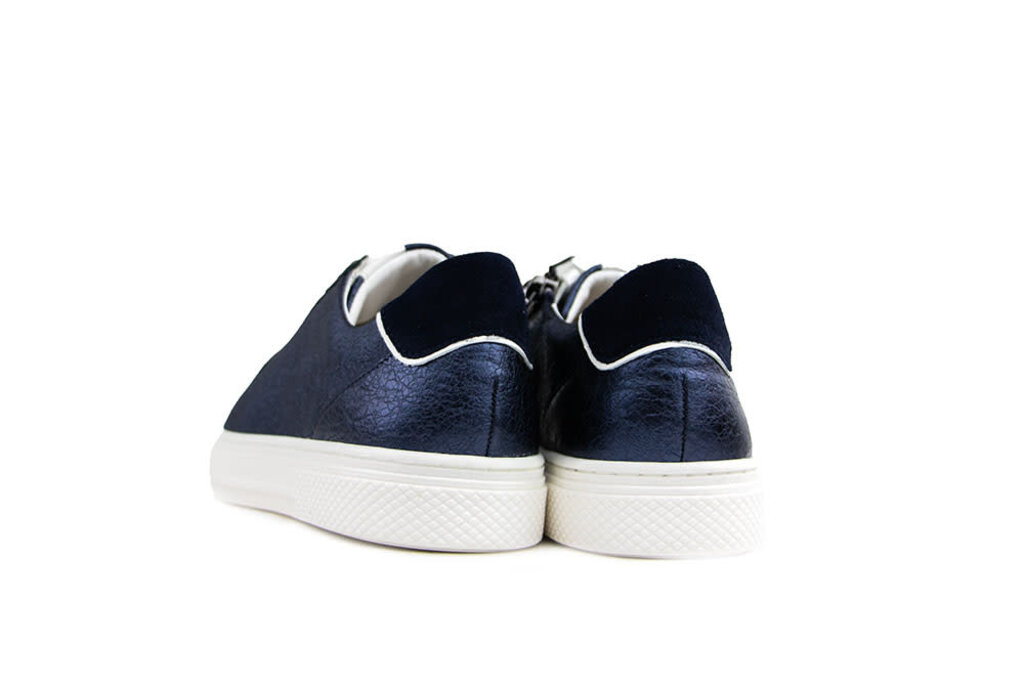 Hassia Hassia Sneaker Blue Weiss Crinkle