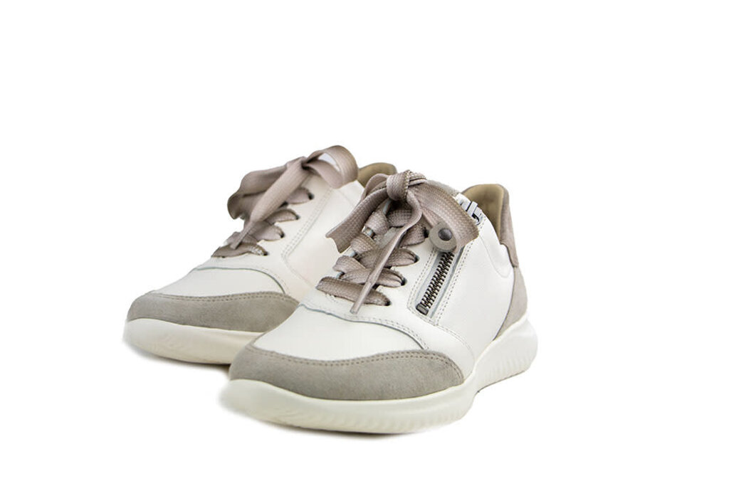 Hartjes Hartjes Sneaker Breeze Beige Velour Nappa