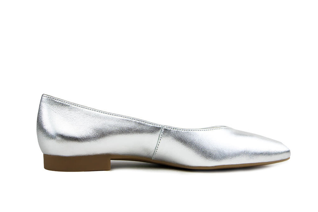 Paul Green Paul Green Ballerina Nappa Metallic Alu Silver