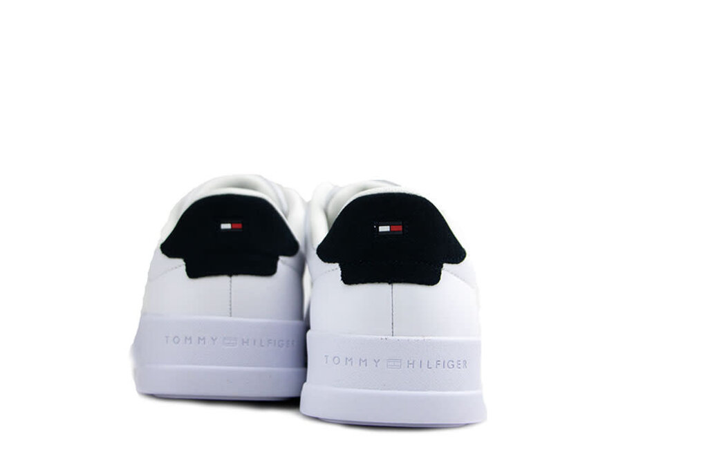 Tommy Hilfiger Tommy Hilfiger Court Leather White Desert Sky