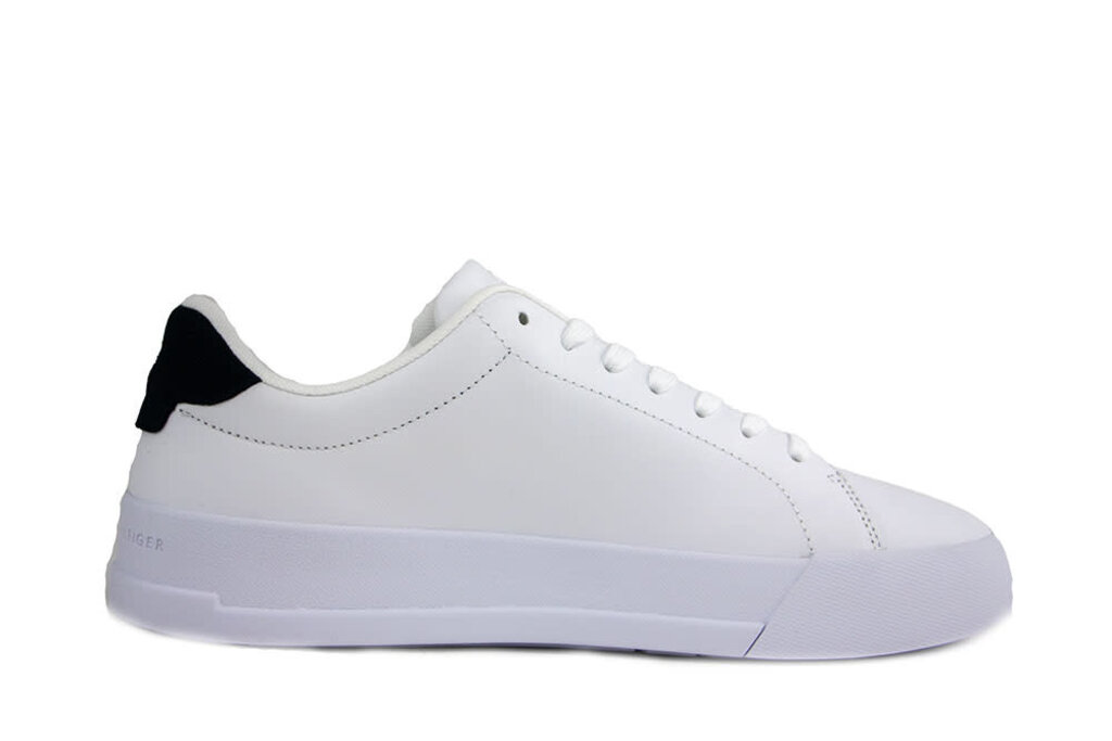 Tommy Hilfiger Tommy Hilfiger Court Leather White Desert Sky