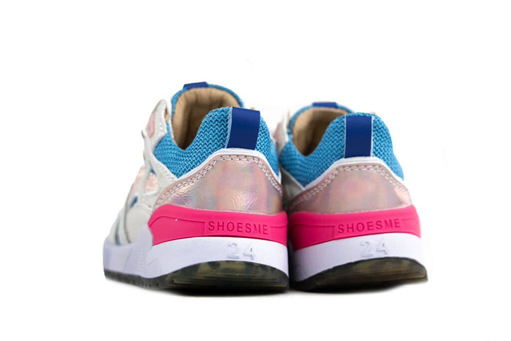 Shoesme Shoesme Sneaker Grey Blue Pink