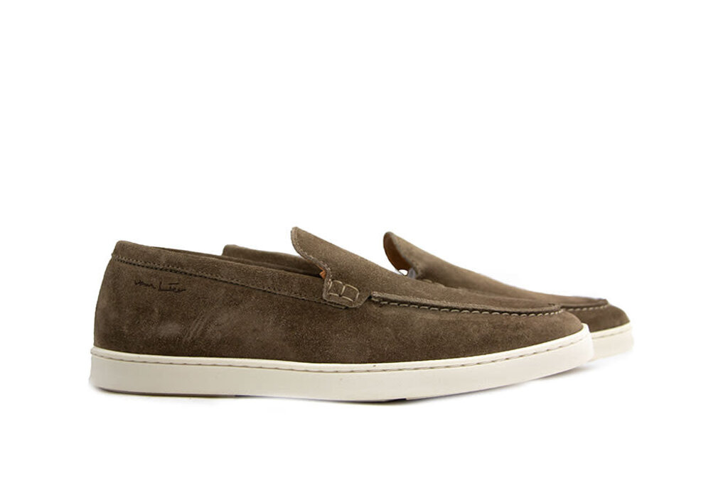 Van Lier Van Lier Loafer Lugano Taupe Suede