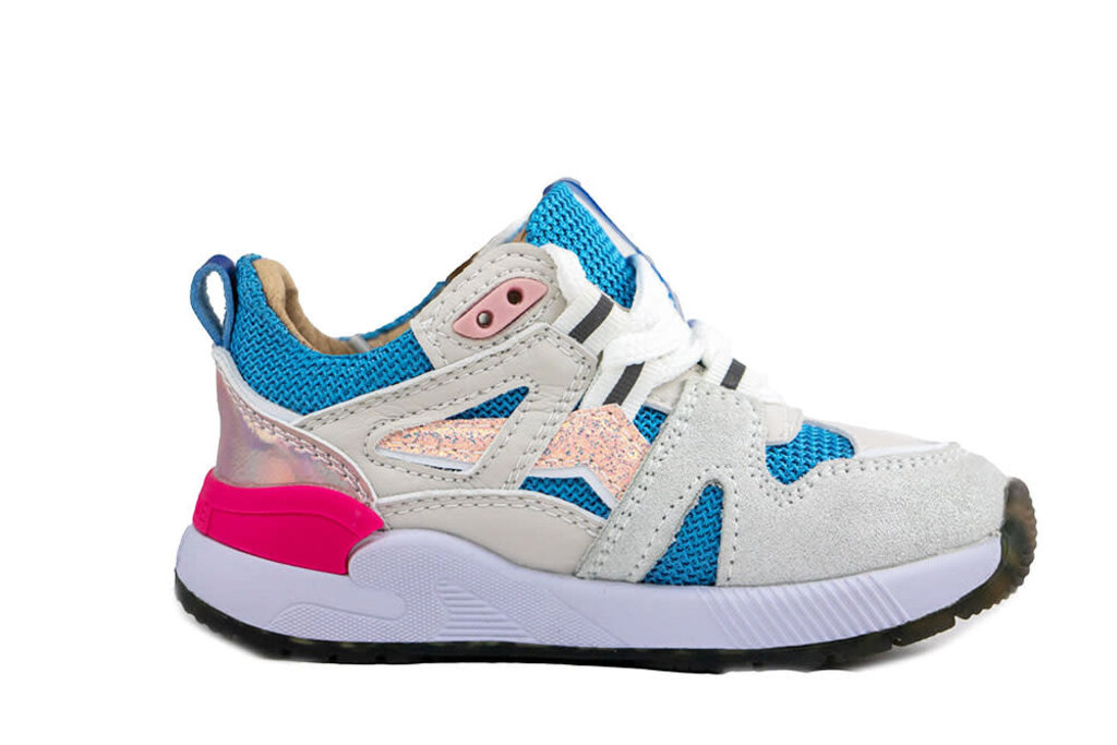 Shoesme Shoesme Sneaker Grey Blue Pink