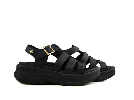 Panama Jack Panama Jack Sandaal Naila B2 Negro Black Panama Jack Panama Jack Sandaal Naila B2 Negro Black