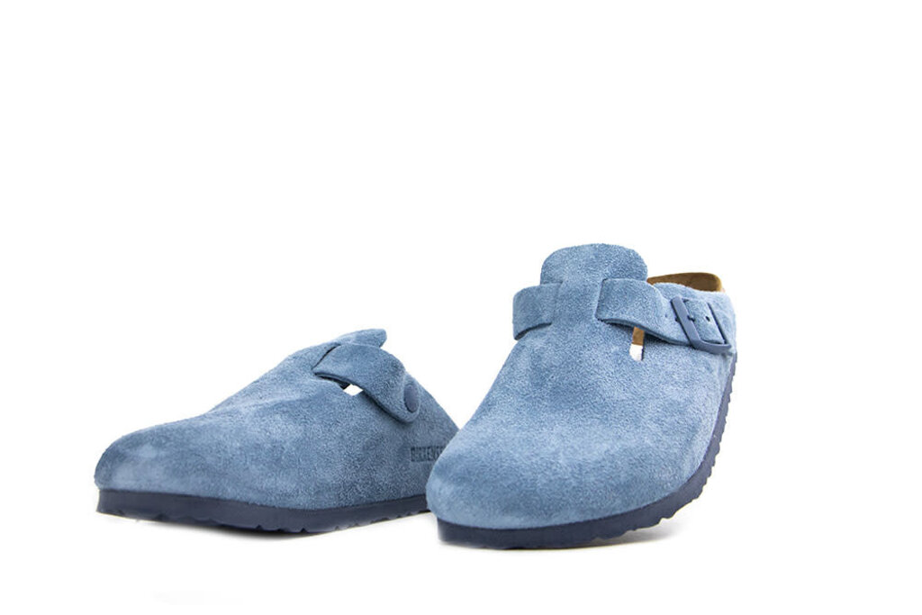 Birkenstock Birkenstock Boston Suede Elemental Blue