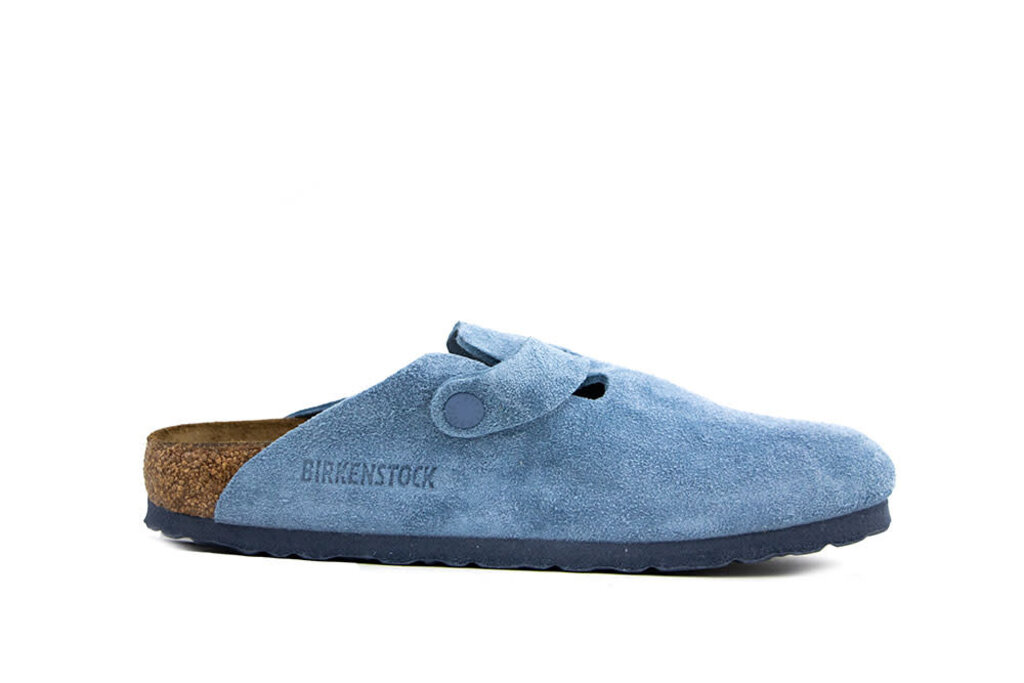 Birkenstock Birkenstock Boston Suede Elemental Blue