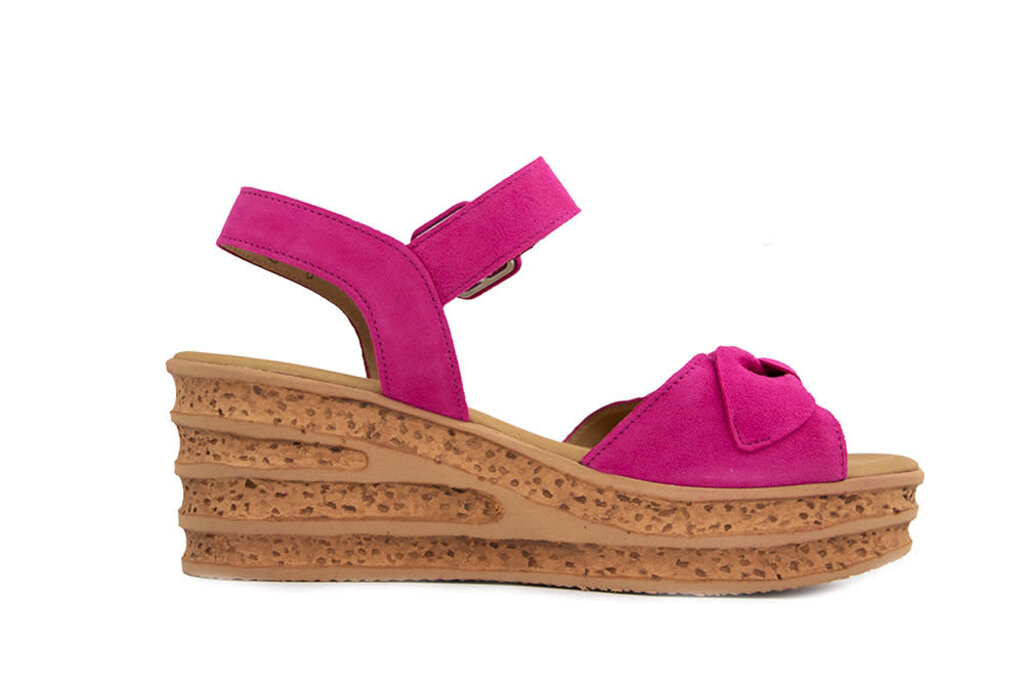 Gabor Gabor Sandaal Sleehak Pink Suede