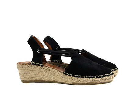 Viguera Viguera Espadrille Vitelo Negro Viguera Viguera Espadrille Vitelo Negro
