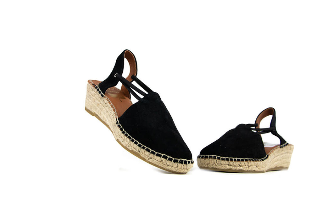 Viguera Viguera Espadrille Vitelo Negro