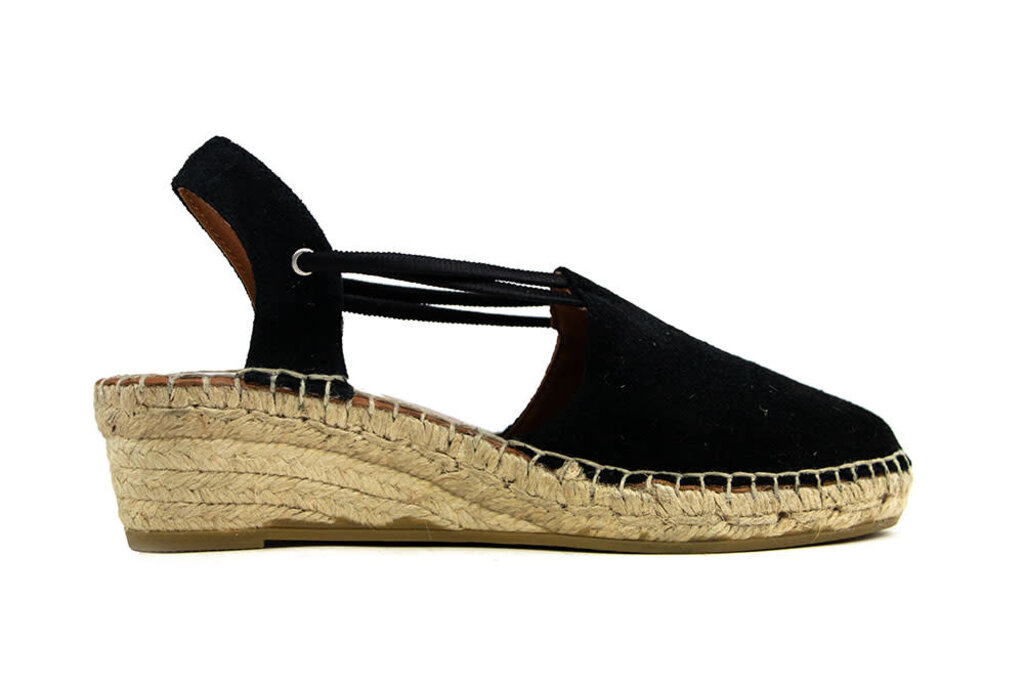 Viguera Viguera Espadrille Vitelo Negro