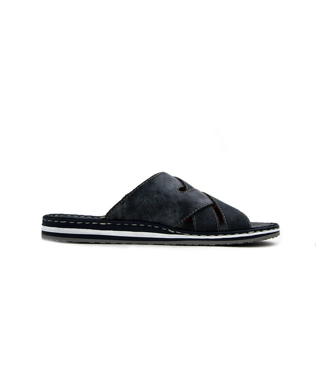 Rieker Slipper Navy Blue