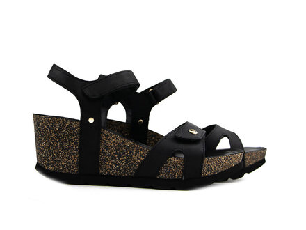 Panama Jack Panama Jack Sandaal Ruth B1 Negro Black Panama Jack Panama Jack Sandaal Ruth B1 Negro Black