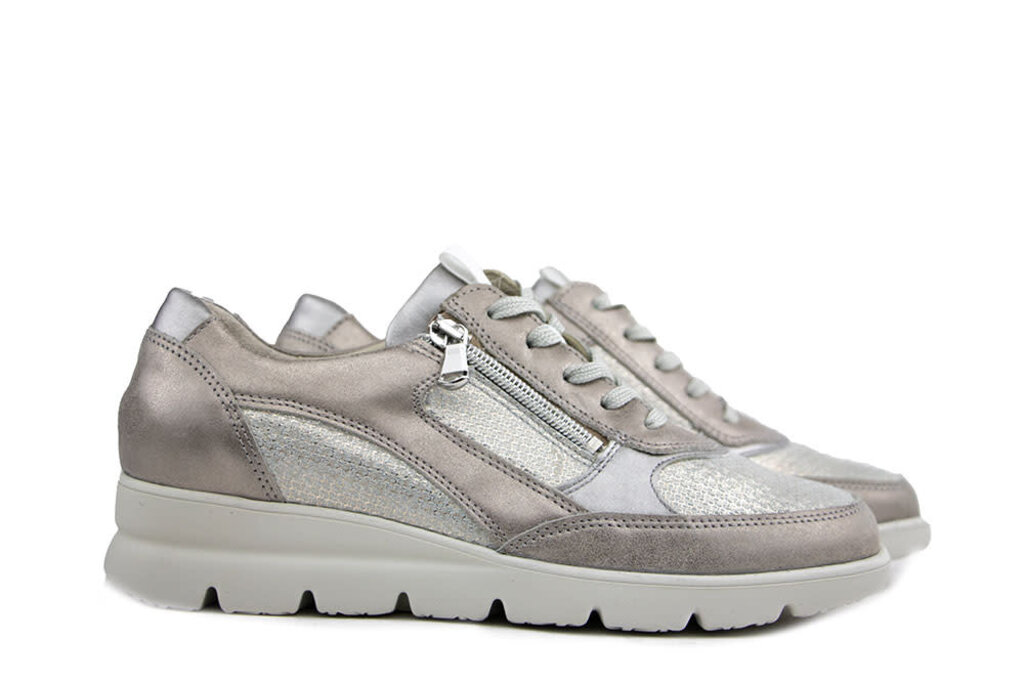 Waldläufer Waldlaufer Sneaker Bruni Stein Platin Taupe