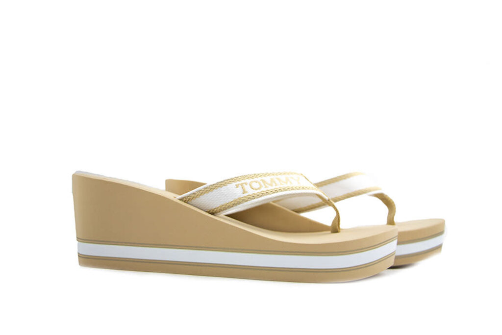 Tommy Hilfiger Tommy Hilfiger Wedge Beach Sandal Harvest Wheat