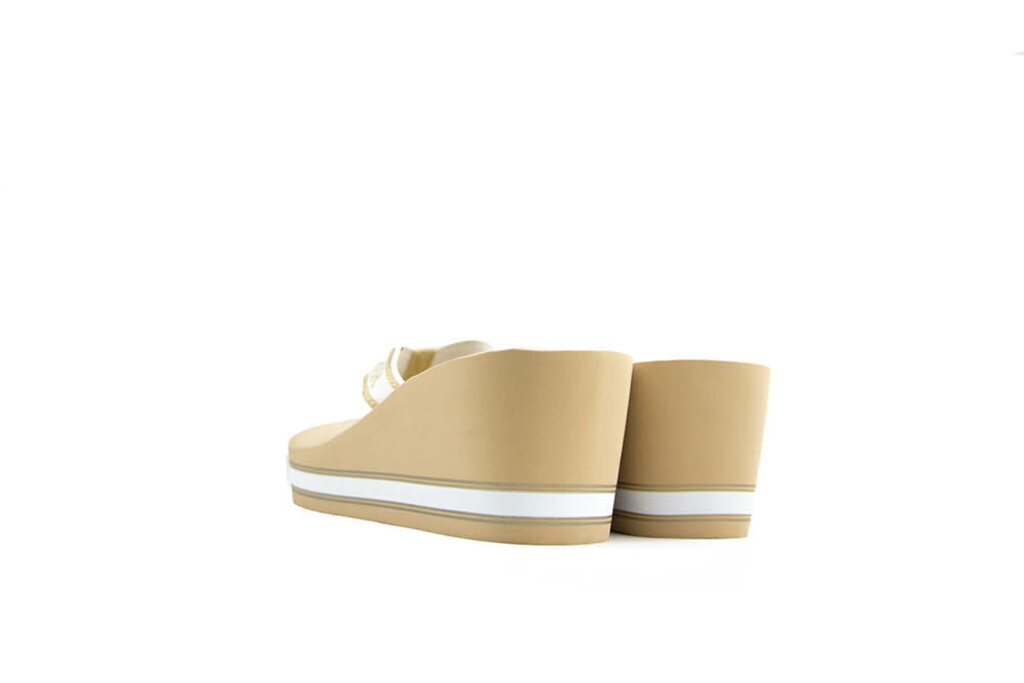 Tommy Hilfiger Tommy Hilfiger Wedge Beach Sandal Harvest Wheat